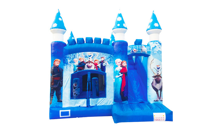 KL-88847 Inflatable Princess Bounce House with Slide